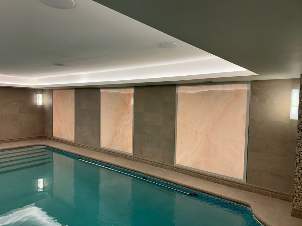 backlit-white-wall-stone-feature-kitchener